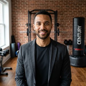Portrait of certified home gym consultant Marcus Teller